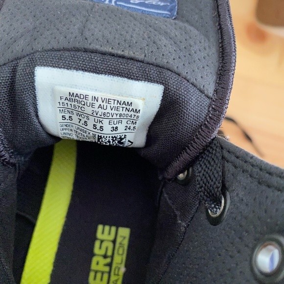 Converse Chuck Taylor II Reflective Charcoal Camo High-Top 2015 Release Size 7.5 - Picture 6 of 12